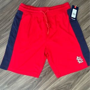St. Louis Cardinals Iconic Poly‎ Short with Woven Panels - Mens